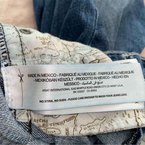 Ariat denim slim jean size 16/L30 - Picture 10 of 14